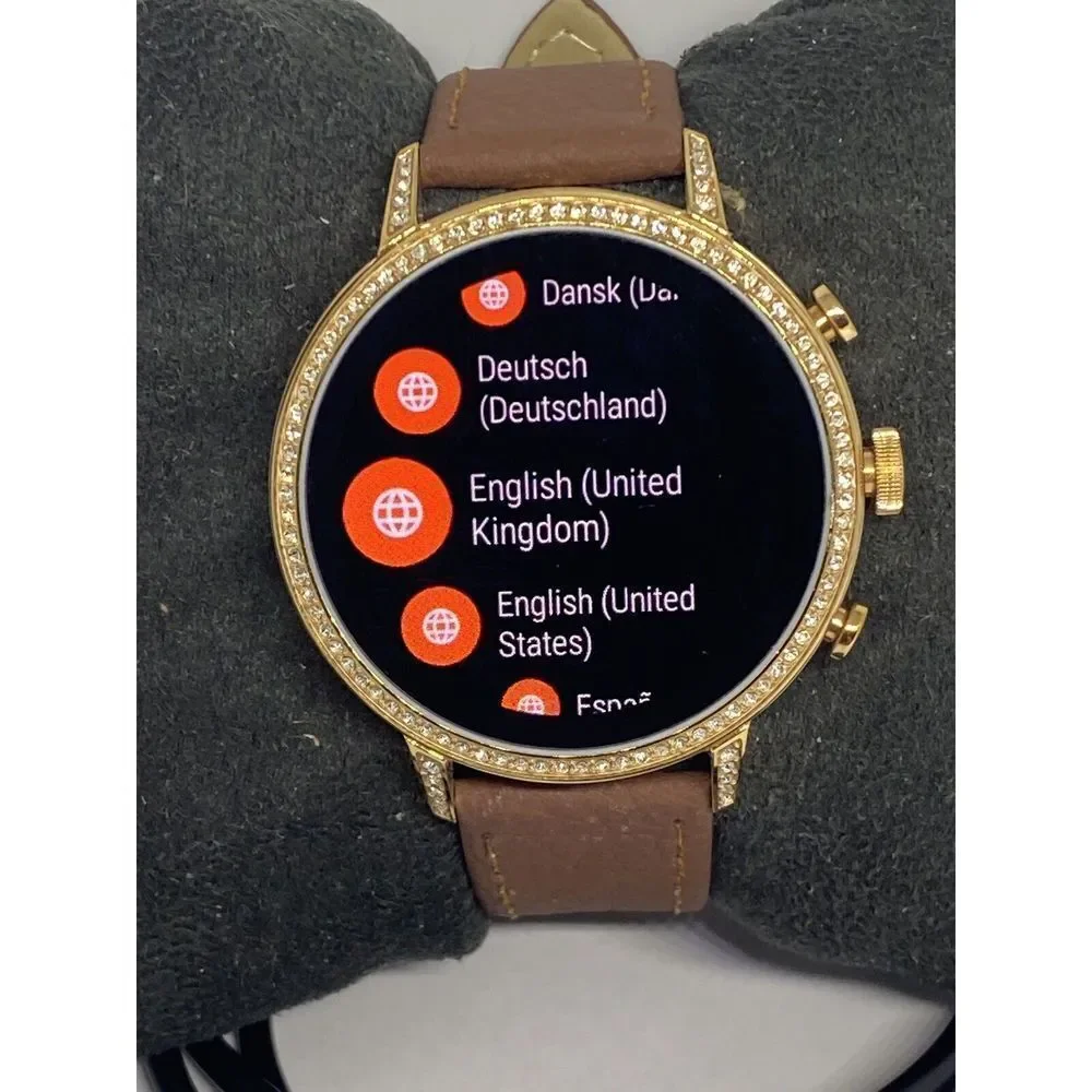 Fossil Gen 4 Authentic Digital Dial Smart Watch Custom Band FTW6011 AB571